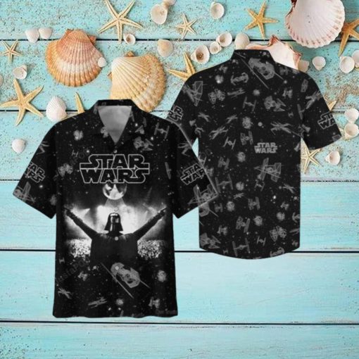 Star Wars Hawaiian Shirt Darth Vader Black Hawaiian T Shirt