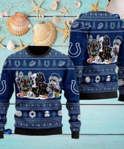 Star Wars Indianapolis Colts Ugly Christmas Sweater