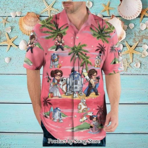 Star Wars Leia Organa Han Solo Unique Hawaiian Shirt