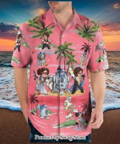 Star Wars Leia Organa Han Solo Unique Hawaiian Shirt