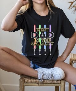 Star Wars Lightsaber Dad Best In The Galaxy Shirt