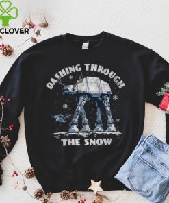 Star Wars Mad Engine Dashing Through The Snow T Shirt