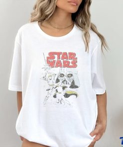 Star Wars Mad Engine Doodle T shirt