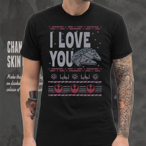 Star Wars Mad Engine I Love You Ugly Sweater Graphic T Shirt