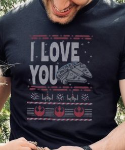 Star Wars Mad Engine I Love You Ugly Sweater Graphic T Shirt