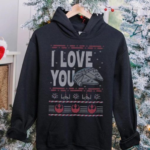 Star Wars Mad Engine I Love You Ugly Sweater Graphic T Shirt