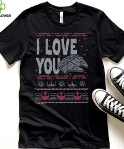 Star Wars Mad Engine I Love You Ugly Sweater Graphic T Shirt