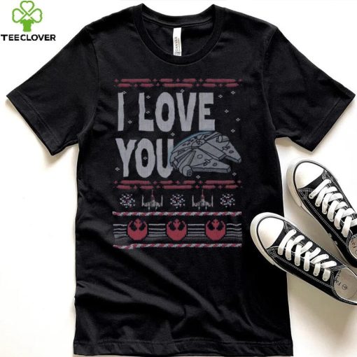 Star Wars Mad Engine I Love You Ugly Sweater Graphic T Shirt