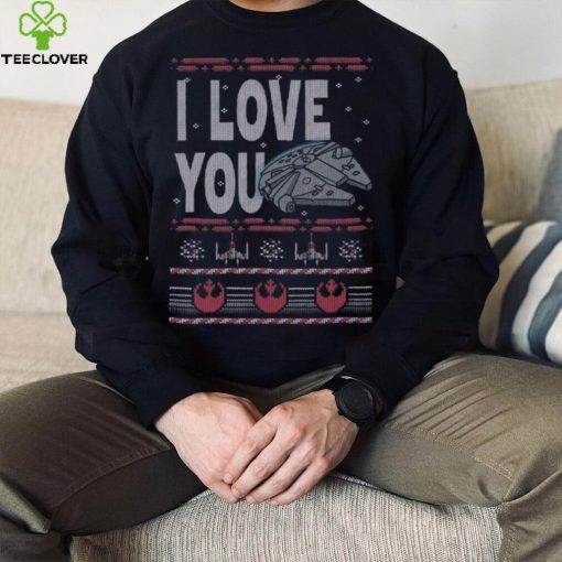 Star Wars Mad Engine I Love You Ugly Sweater Graphic T Shirt