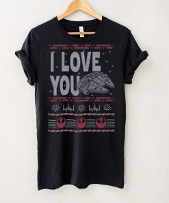 Star Wars Mad Engine I Love You Ugly Sweater Graphic T Shirt