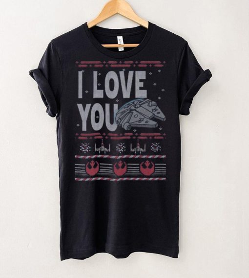 Star Wars Mad Engine I Love You Ugly Sweater Graphic T Shirt