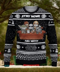 Star Wars Movies Christmas Outfit Knitted 3D Sweater For Thanksgiving
