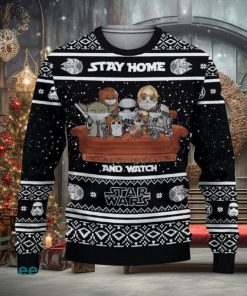 Star Wars Movies Christmas Outfit Knitted 3D Sweater For Thanksgiving