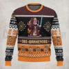 MLB Texas Rangers Grinch Christmas Sweater Design