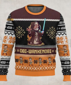 Star Wars Obi Wan Kenobi Christmas Holiday Ugly Sweater