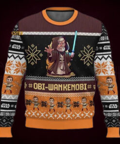 Star Wars Obi Wan Kenobi Christmas Holiday Ugly Sweater