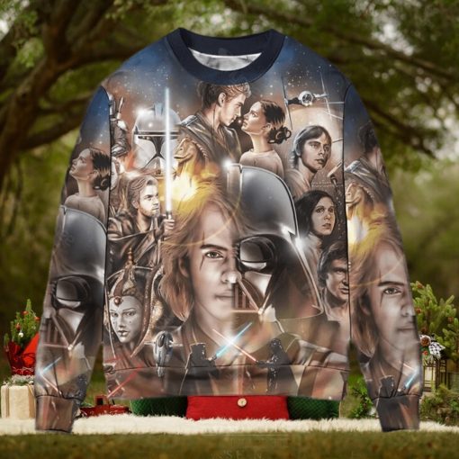 Star Wars Patter Movie Ugly Christmas Sweater