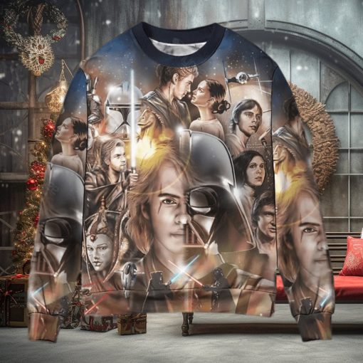 Star Wars Patter Movie Ugly Christmas Sweater
