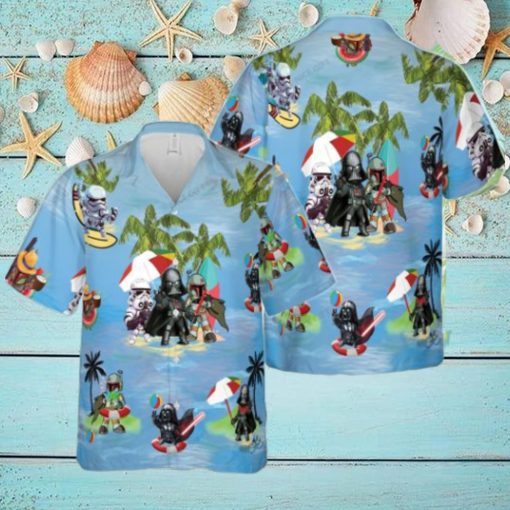 Star Wars Pattern Full Printing Hawaiian Shirt