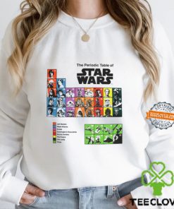 Star Wars Periodic Table White T Shirt