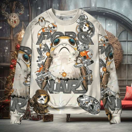 Star Wars Porg So Cute Porg Wars Ugly Christmas Sweater