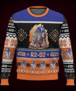 Star Wars R2D2 Christmas Holiday Ugly Sweater