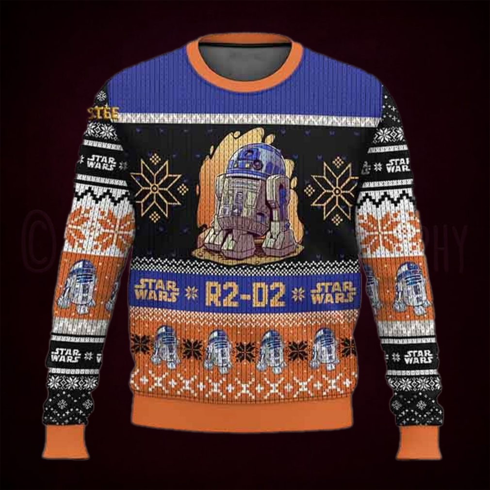 Star Wars R2D2 Christmas Holiday Ugly Sweater Star Wars R2D2 Christmas Holiday Ugly Sweater