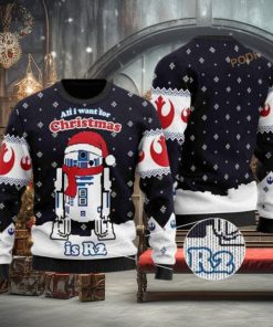 Star Wars R2D2 Ugly Christmas Sweater