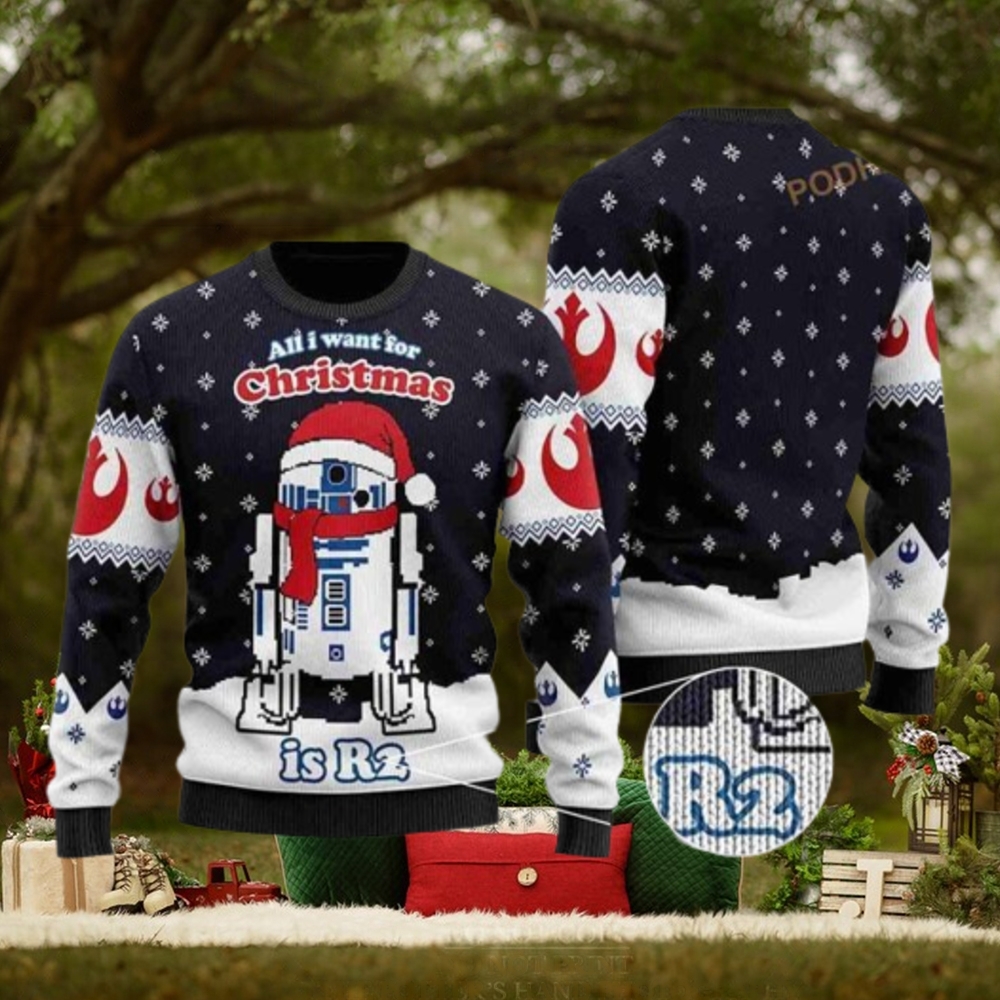 Star Wars R2D2 Ugly Christmas Sweater Star Wars R2D2 Ugly Christmas Sweater