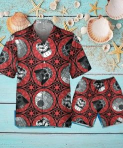 Star Wars Red Stained Glass Empire Hawaiian Shirt