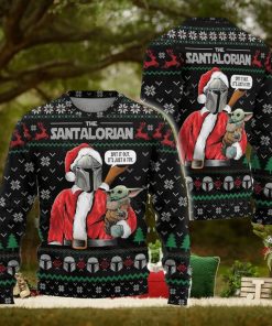 Star Wars Santalorian Ugly Christmas Sweater Men And Women Christmas Gift Sweater