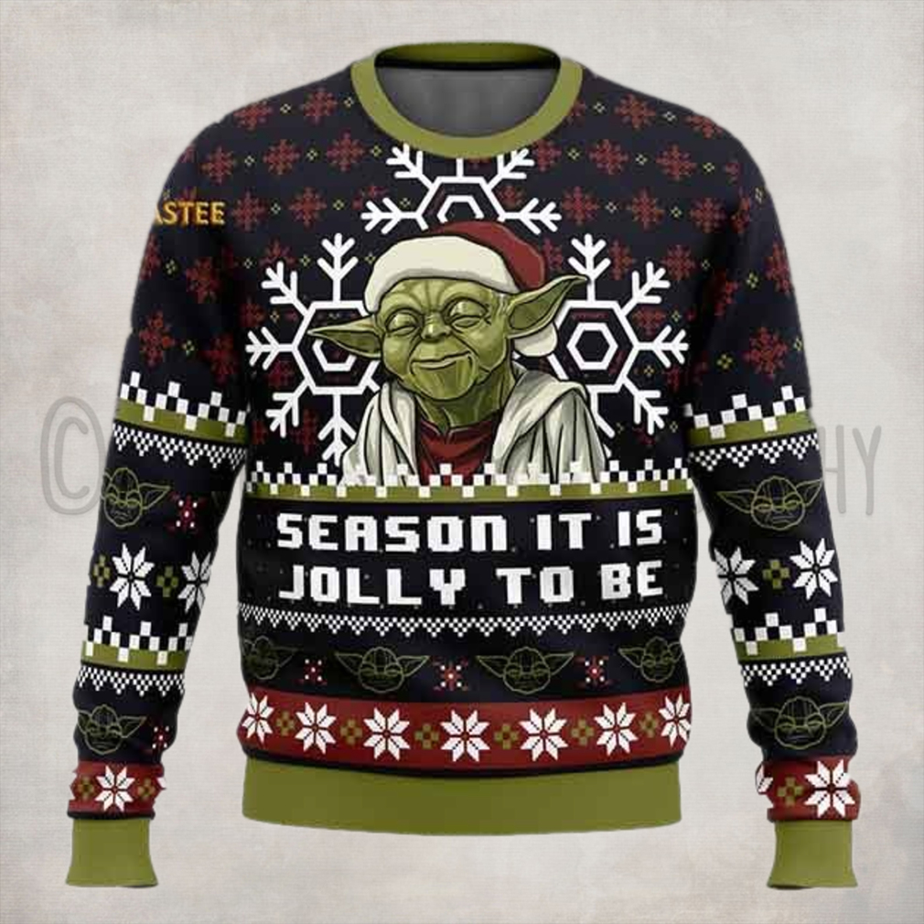 Star Wars Season It Is Jolly To Be Ugly Christmas Sweater Star Wars Season It Is Jolly To Be Ugly Christmas Sweater