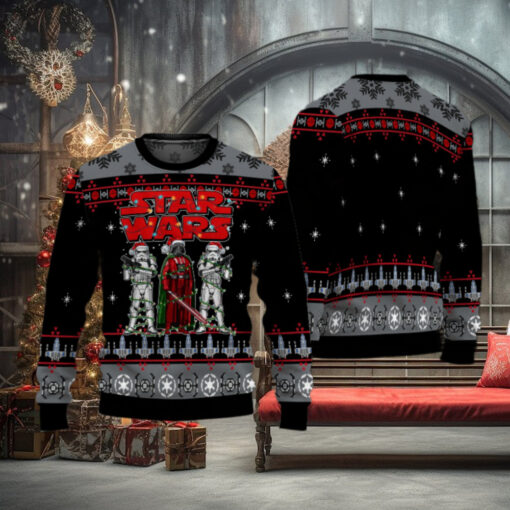 Star Wars Super Christmas Ugly Sweater