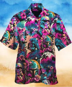 Star Wars Synthwave Hawaiian Shirt