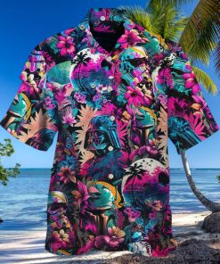 Star Wars Synthwave Hawaiian Shirt