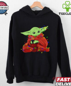 Star Wars The Mandalorian Christmas lights shirt