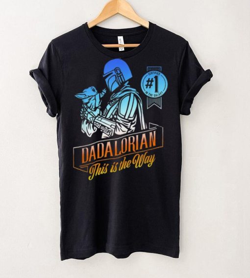 Star Wars The Mandalorian Father’s Day 1 In The Galaxy Short Sleeve T shirt