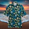 Star Wars The Mandalorian Grogu Baby Yoda Leaves Hawaiian Shirt