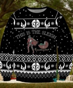 Star Wars This Is The Sleight Baby Yoda Ugly Christmas 3D Sweaters Gift For Men And Women