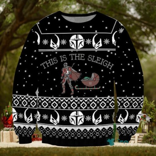 Star Wars This Is The Sleight Baby Yoda Ugly Christmas 3D Sweaters Gift For Men And Women