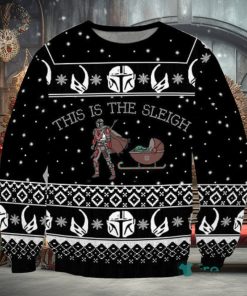Star Wars This Is The Sleight Baby Yoda Ugly Christmas 3D Sweaters Gift For Men And Women