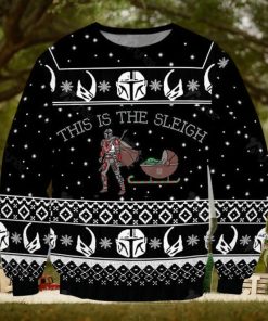 Star Wars This Is The Sleight Baby Yoda Ugly Christmas Sweater