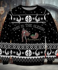 Star Wars This Is The Sleight Baby Yoda Ugly Christmas Sweater