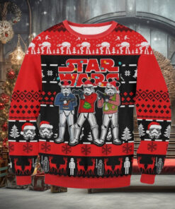 Star Wars Ugly Christmas Sweater, Funny Star Wars Sweatshirt, Disney Xmas Sweatshirt, Darth Vader Sweatshirt, Disney Holiday Costume