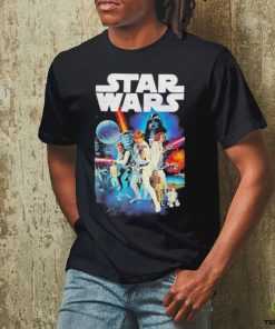 Star Wars Vintage Cast Poster T Shirt 3 Star Wars Vintage Cast Poster T Shirt