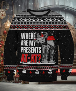 Star Wars Where Presents Ugly Sweater