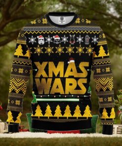 Star Wars Yellow Ugly Christmas Sweater For Men Women