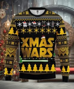 Star Wars Yellow Ugly Christmas Sweater For Men Women