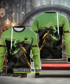 Star Wars Yoda Do Or Do Not There Is No Try Christmas Ugly Sweater