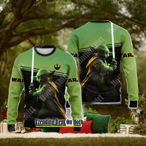 Star Wars Yoda Do Or Do Not There Is No Try Christmas Ugly Sweater